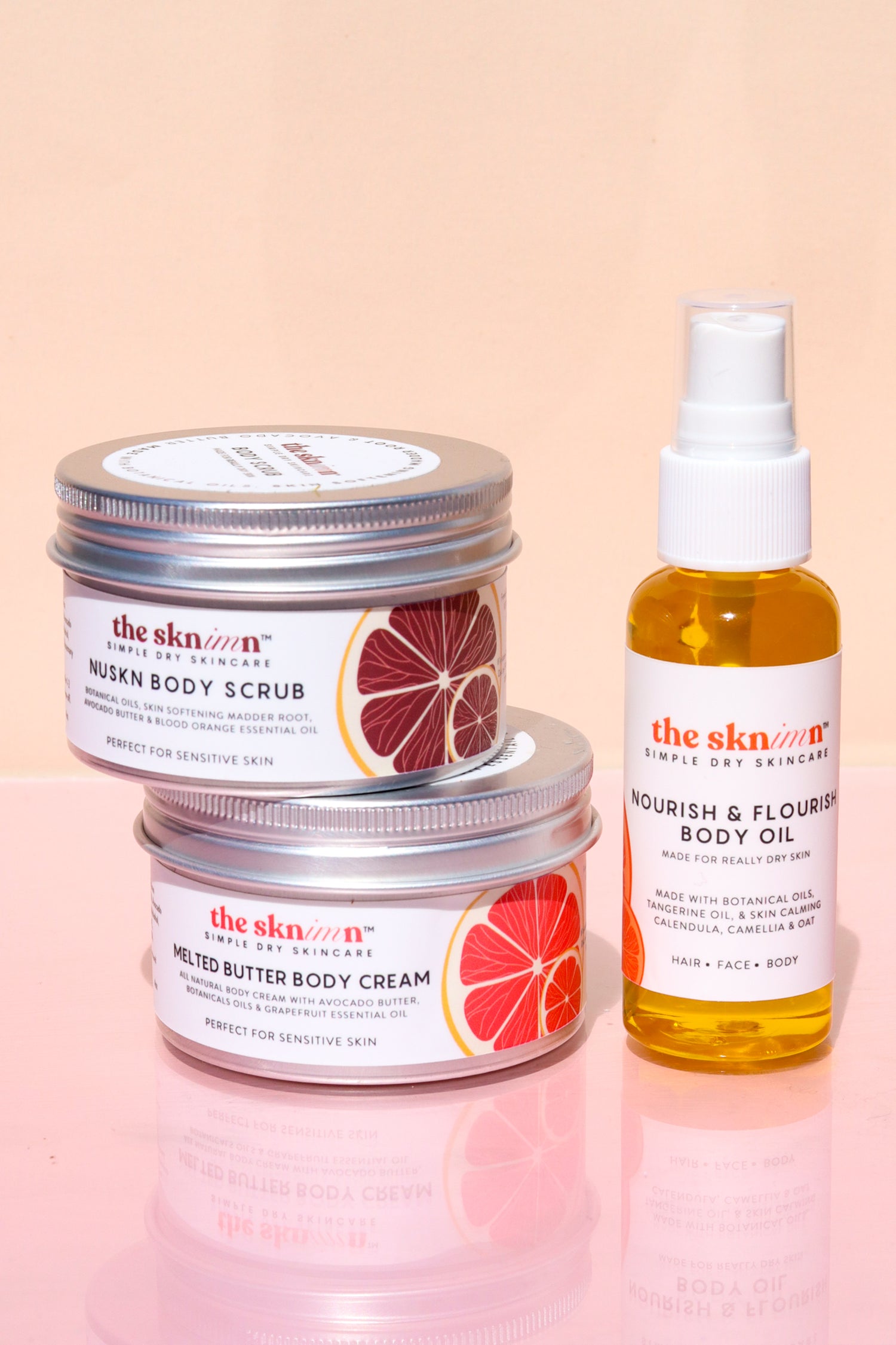 Ultimate Dry Skincare Starter Kit | The Sknimn