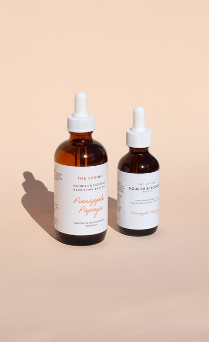 Nourish &amp; Flourish™ Body Oil - Pineapple Papaya